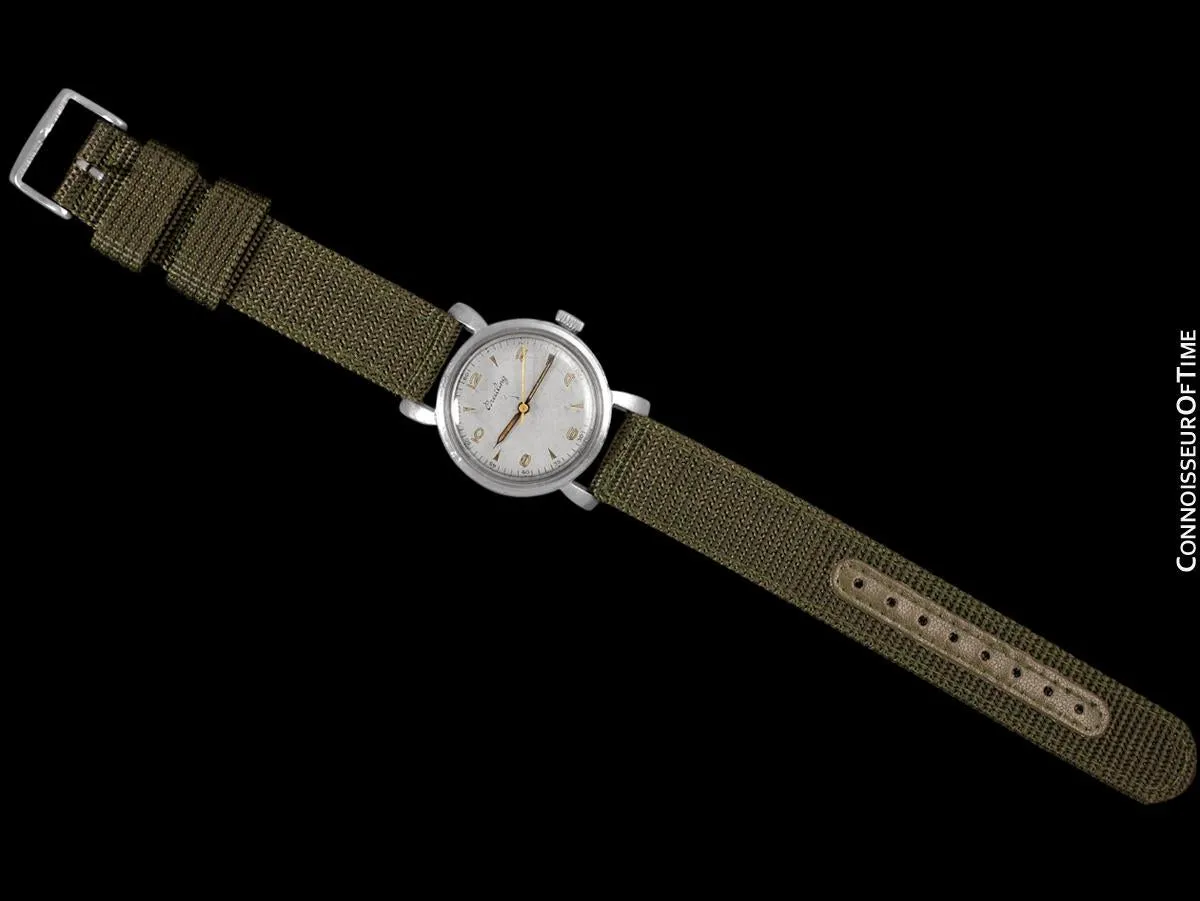1945 Breitling Vintage Mens Waterproof Style Watch - Stainless Steel