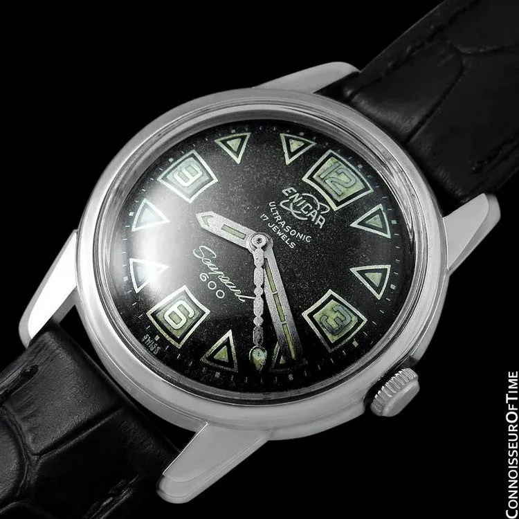 1958 Enicar Seapearl 600 (Sherpa) Mens Vintage Explorers & Divers Watch - Stainless Steel