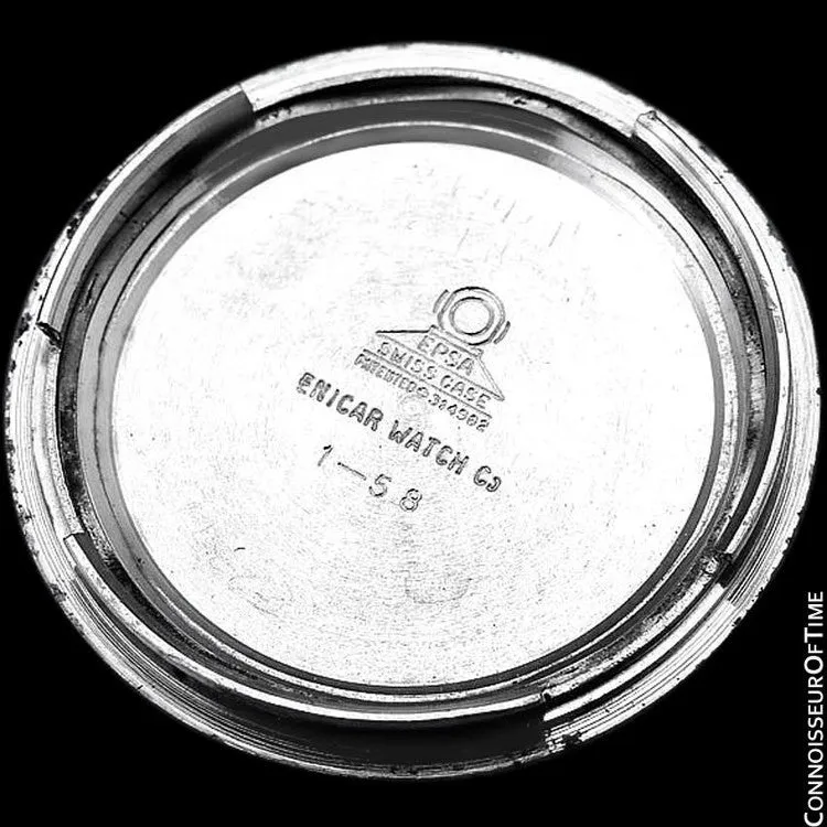 1958 Enicar Seapearl 600 (Sherpa) Mens Vintage Explorers & Divers Watch - Stainless Steel