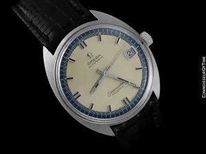 1960's Omega Vintage Mens Seamaster Cosmic with Date, Caliber 563/565 - Stainless Steel