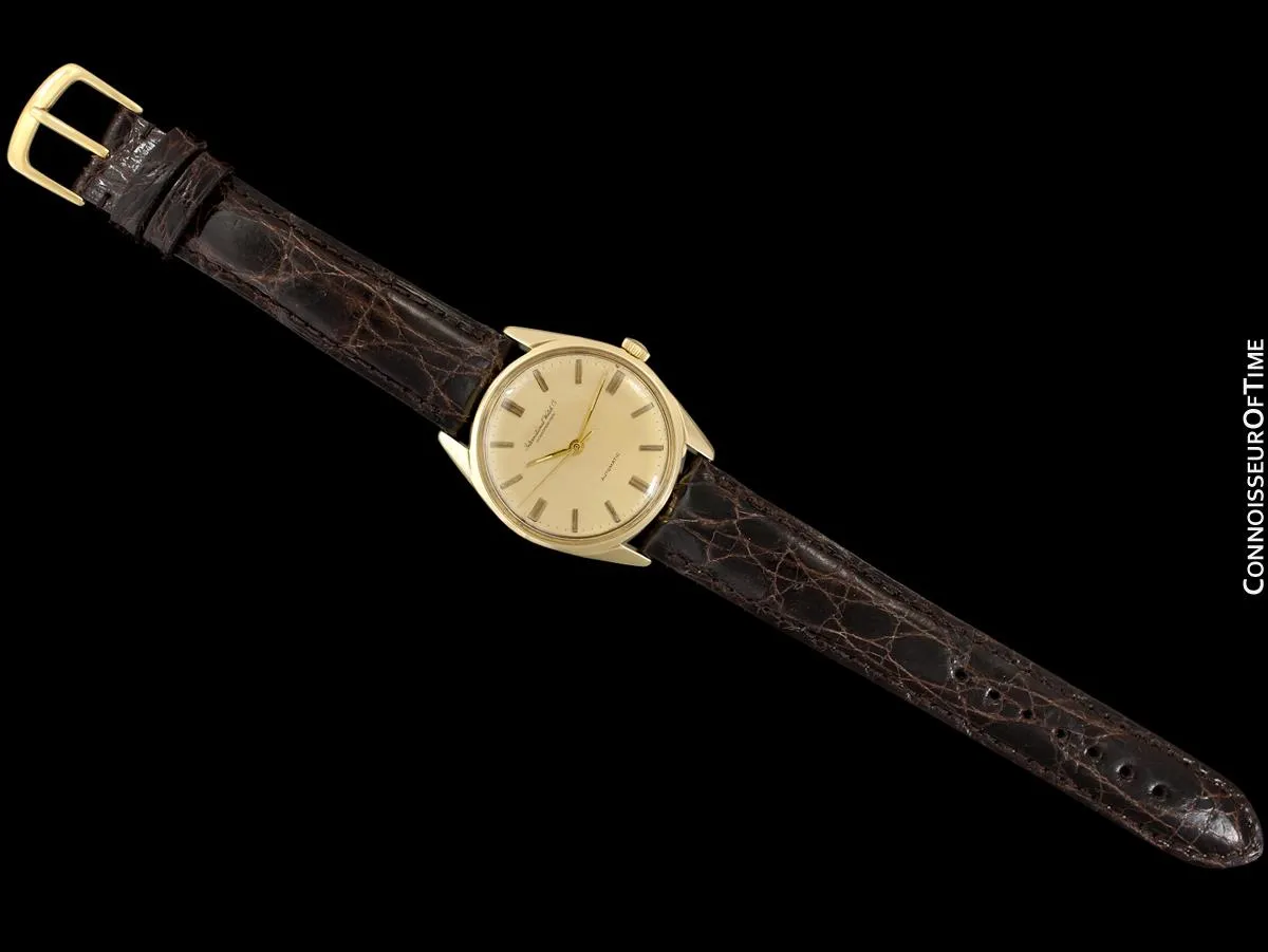 1964 IWC Vintage Full Size Mens Watch, Cal. 854 Automatic - 18K Gold