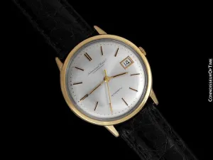 1964 IWC Vintage Full Size Mens Watch, Cal. 8541 Automatic with Date - 18K Gold