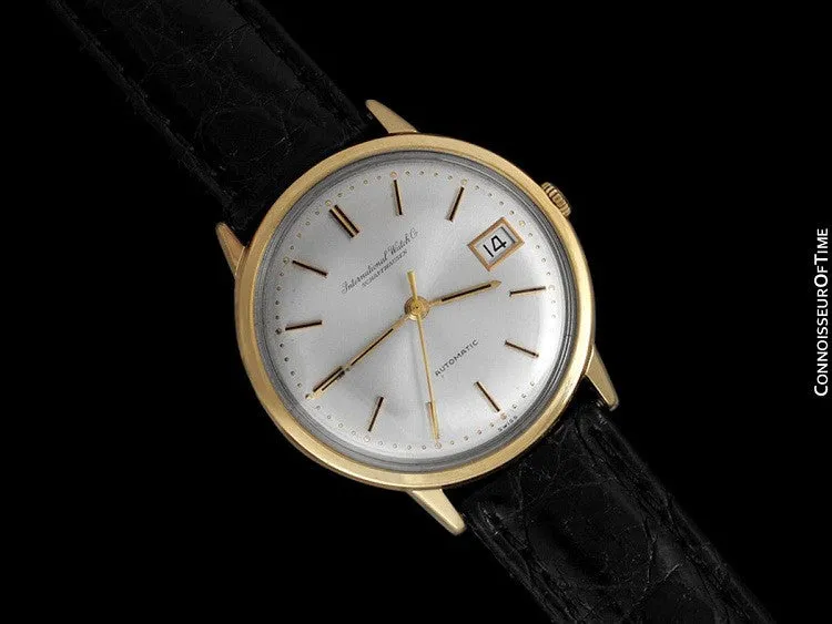 1964 IWC Vintage Full Size Mens Watch, Cal. 8541 Automatic with Date - 18K Gold