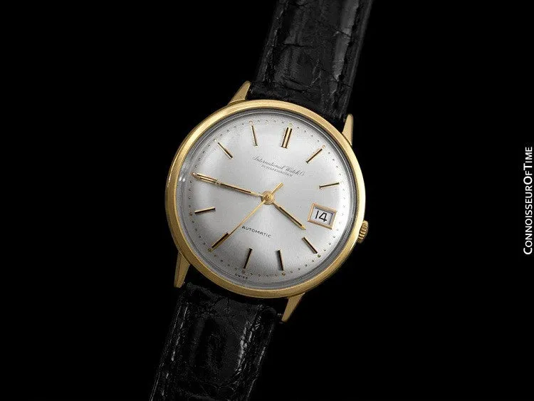 1964 IWC Vintage Full Size Mens Watch, Cal. 8541 Automatic with Date - 18K Gold