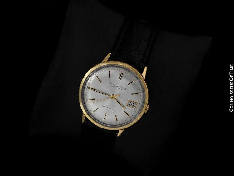 1964 IWC Vintage Full Size Mens Watch, Cal. 8541 Automatic with Date - 18K Gold