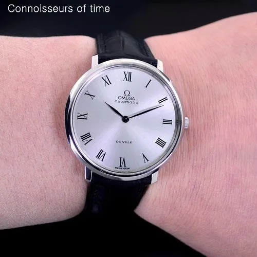 1969 Omega Vintage De Ville Mens Full Size Automatic Watch - Stainless Steel