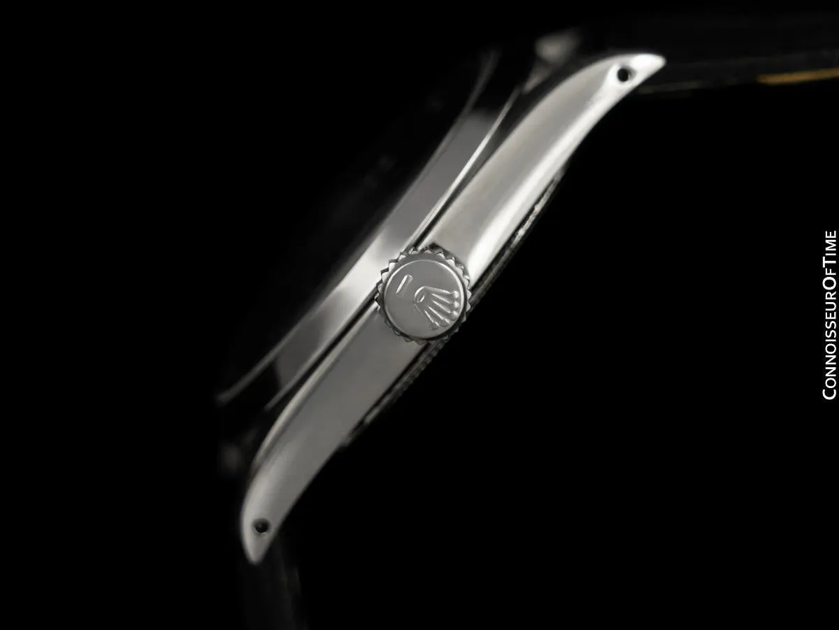 1969 Rolex Oyster Precision Classic Vintage Mens Handwound Watch - Stainless Steel