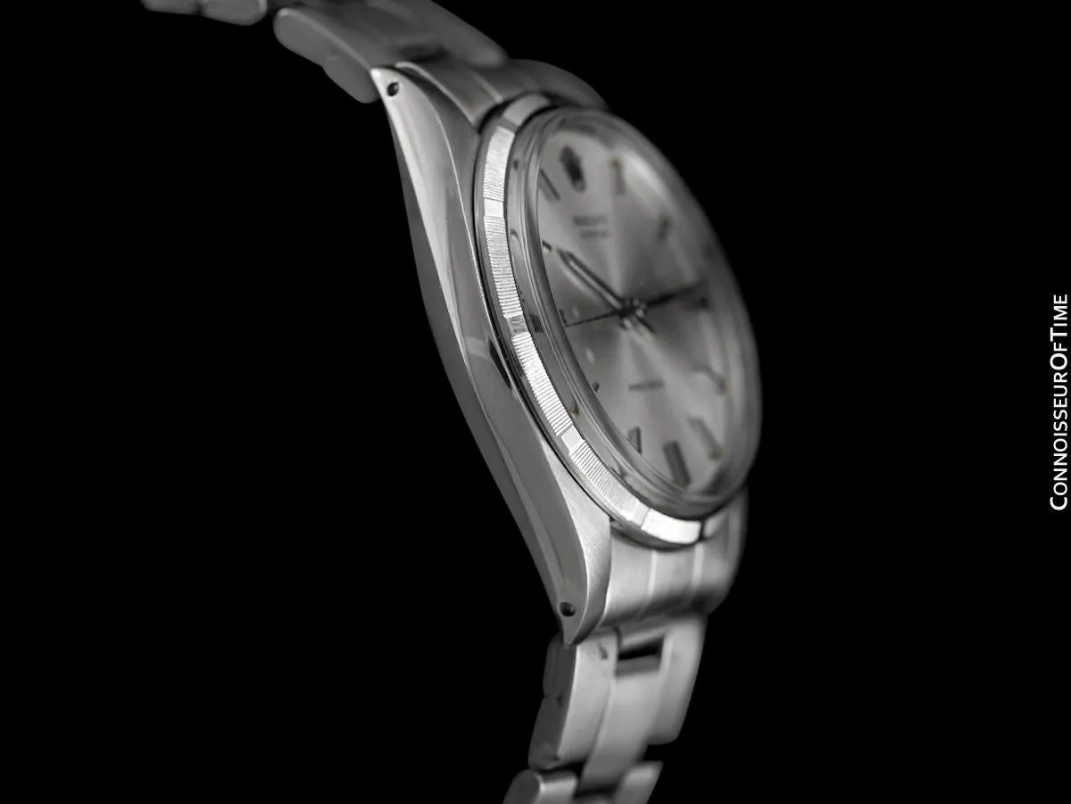 1970 Rolex Oyster Vintage Mens Watch, Stainless Steel - Classic Design