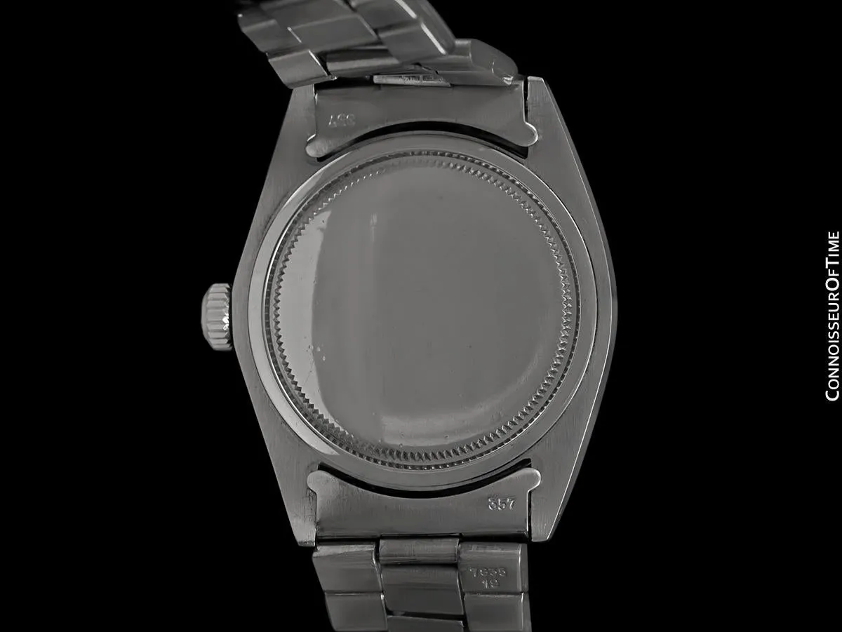 1970 Rolex Oyster Vintage Mens Watch, Stainless Steel - Classic Design