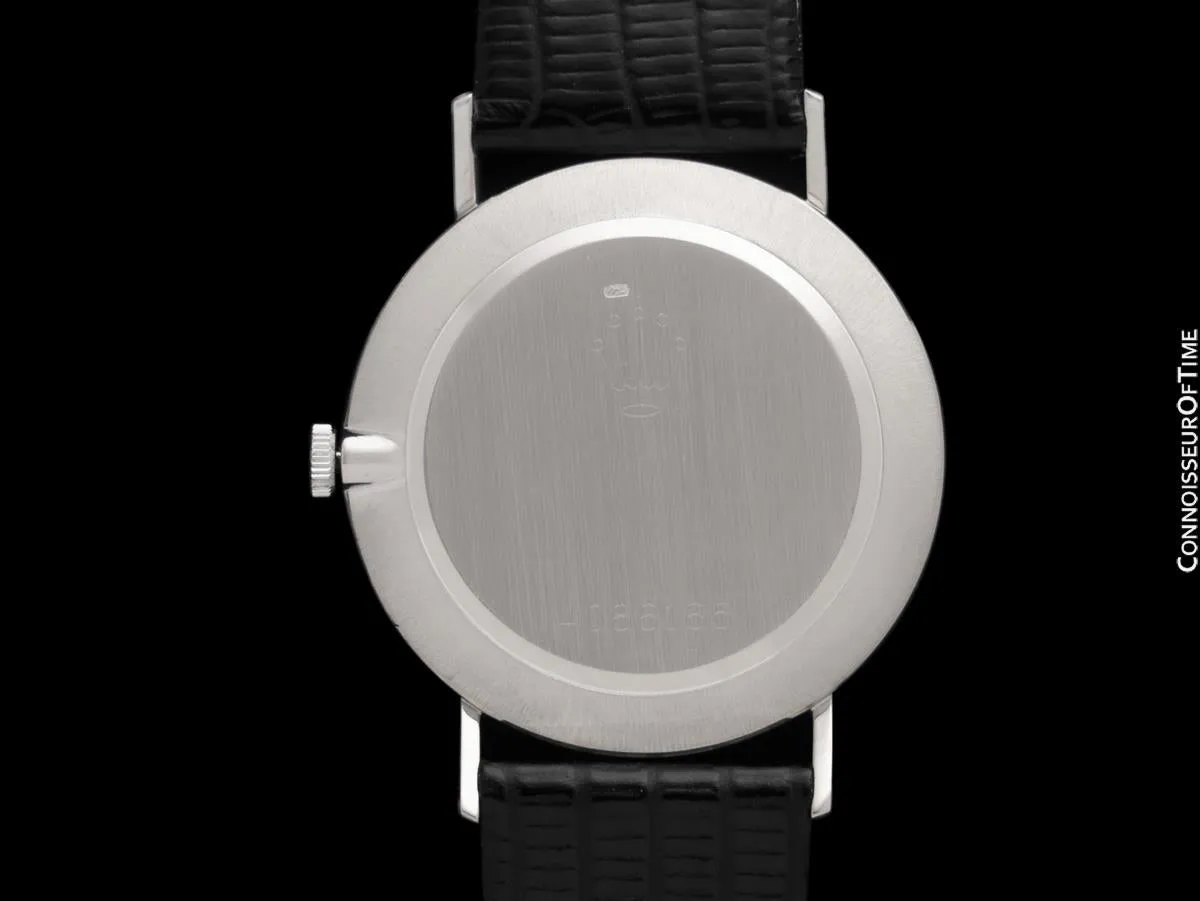 1975 Rolex Cellini Vintage Mens Handwound Ref. 3833 Watch - 18K White Gold