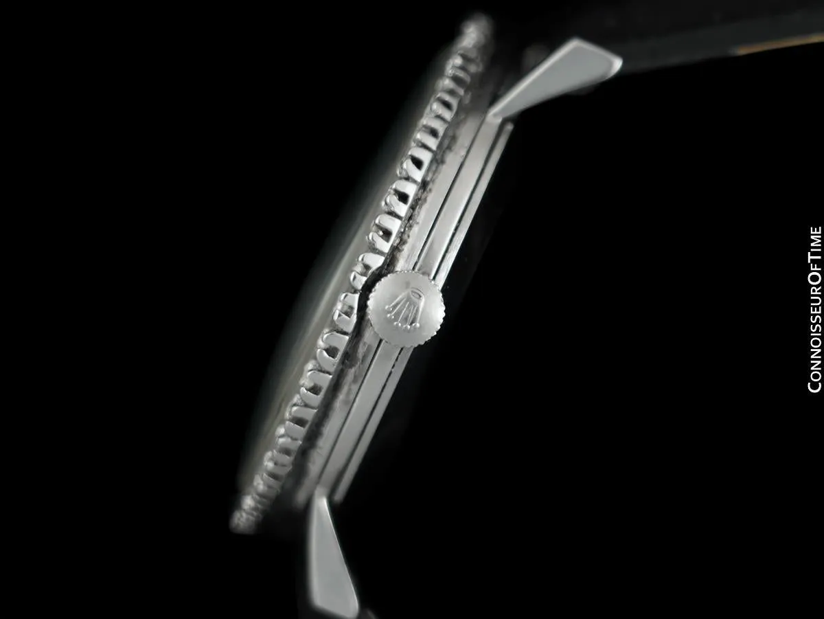 1975 Rolex Precision Vintage Mens Ref. 3411 Dress Watch - Stainless Steel & Diamonds