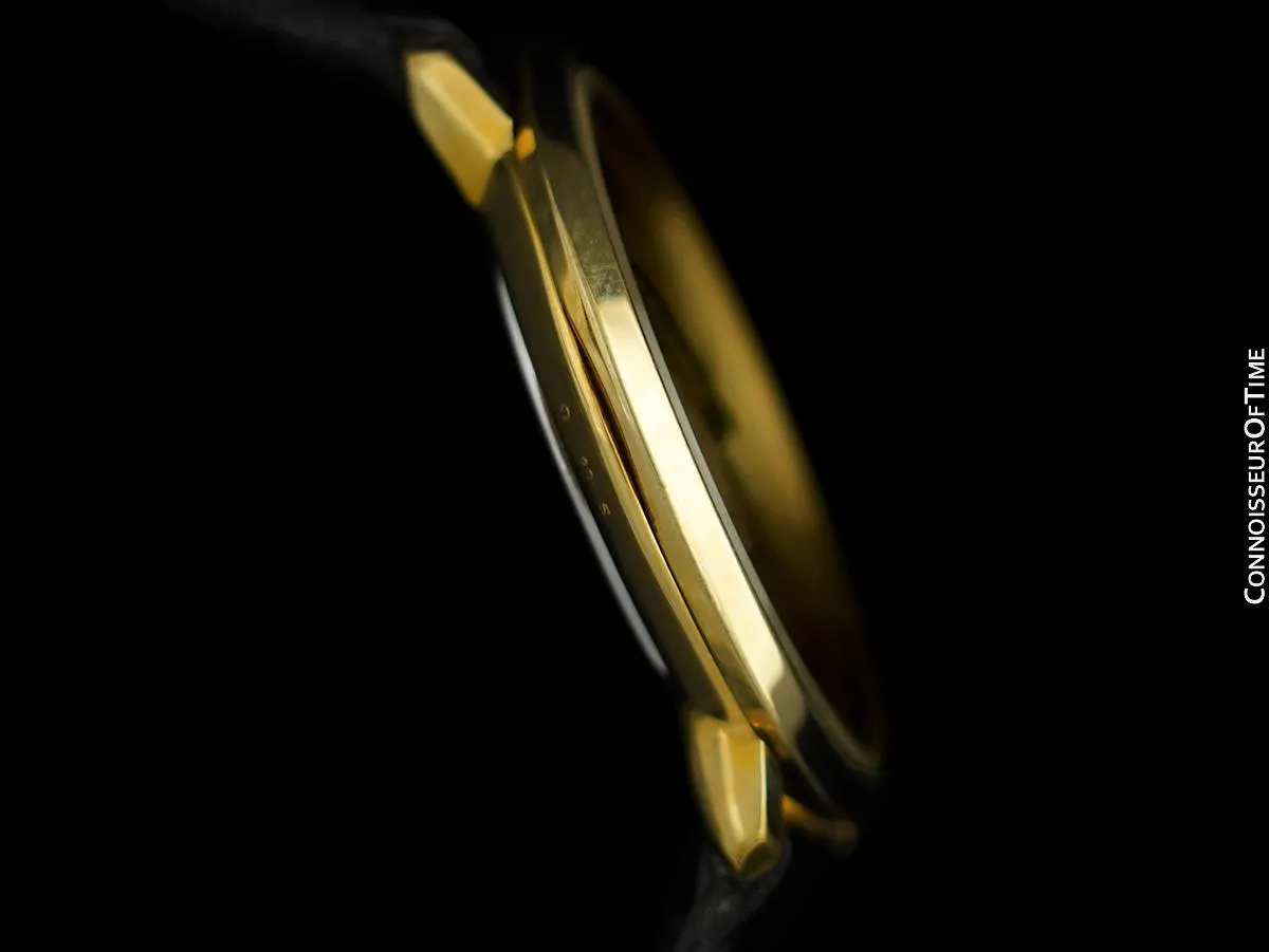 1977 Omega Vintage De Ville Mens Watch with Special Dial - 18K Gold Plated & Stainless Steel