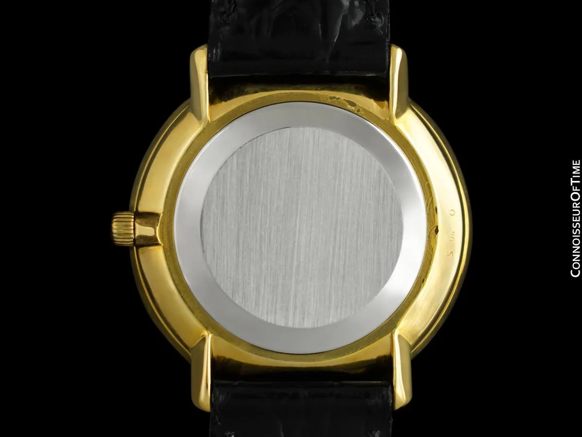 1977 Omega Vintage De Ville Mens Watch with Special Dial - 18K Gold Plated & Stainless Steel