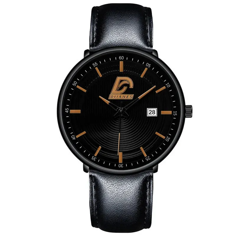 2023 Fashion Mens Minimalist Watches Ultra Thin Magnet Buckle Watch Men Business Stainless Steel Mesh Belt Quartz Wristwatch