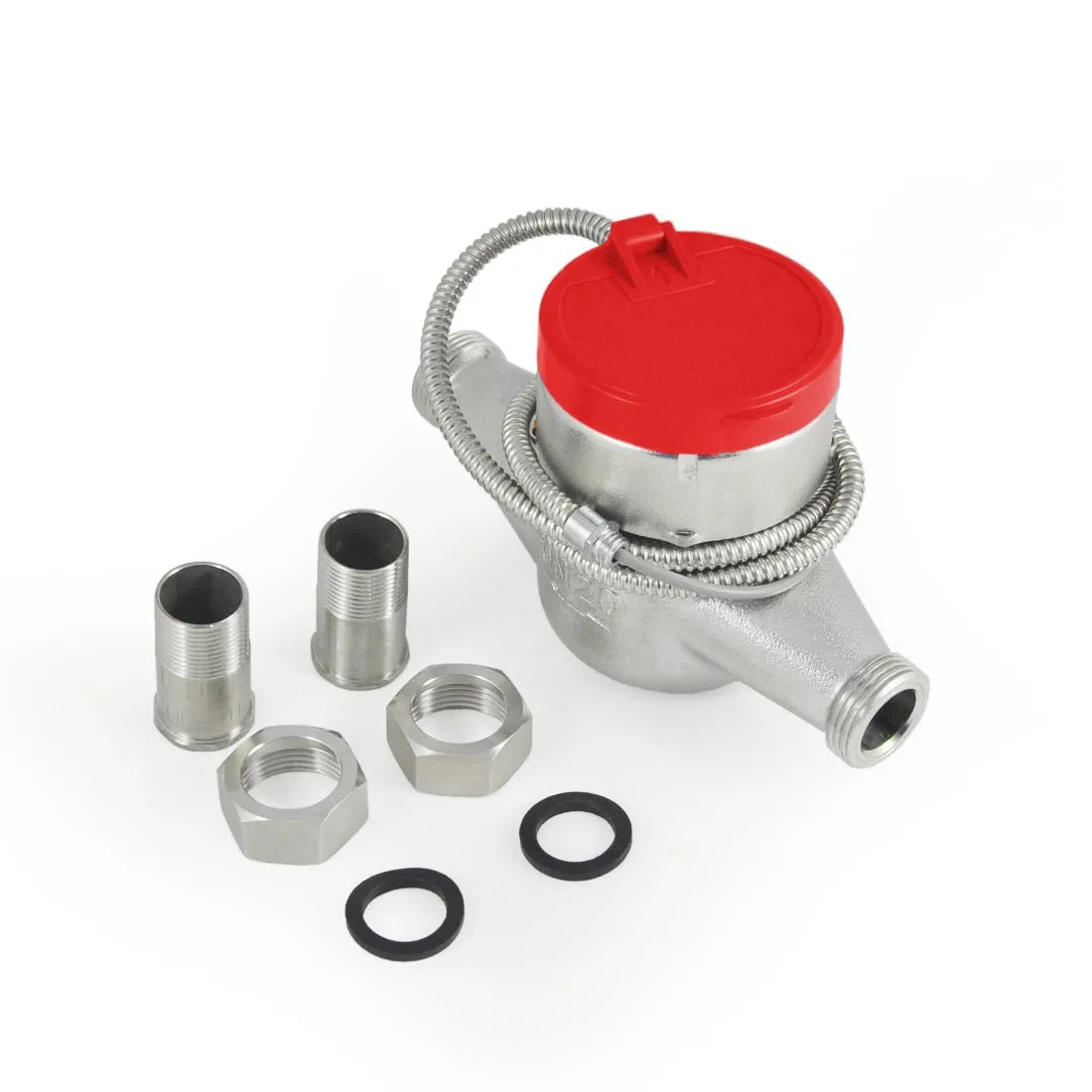 3/4 Inch Hot Water Meter - Stainless Steel, Pulse Output