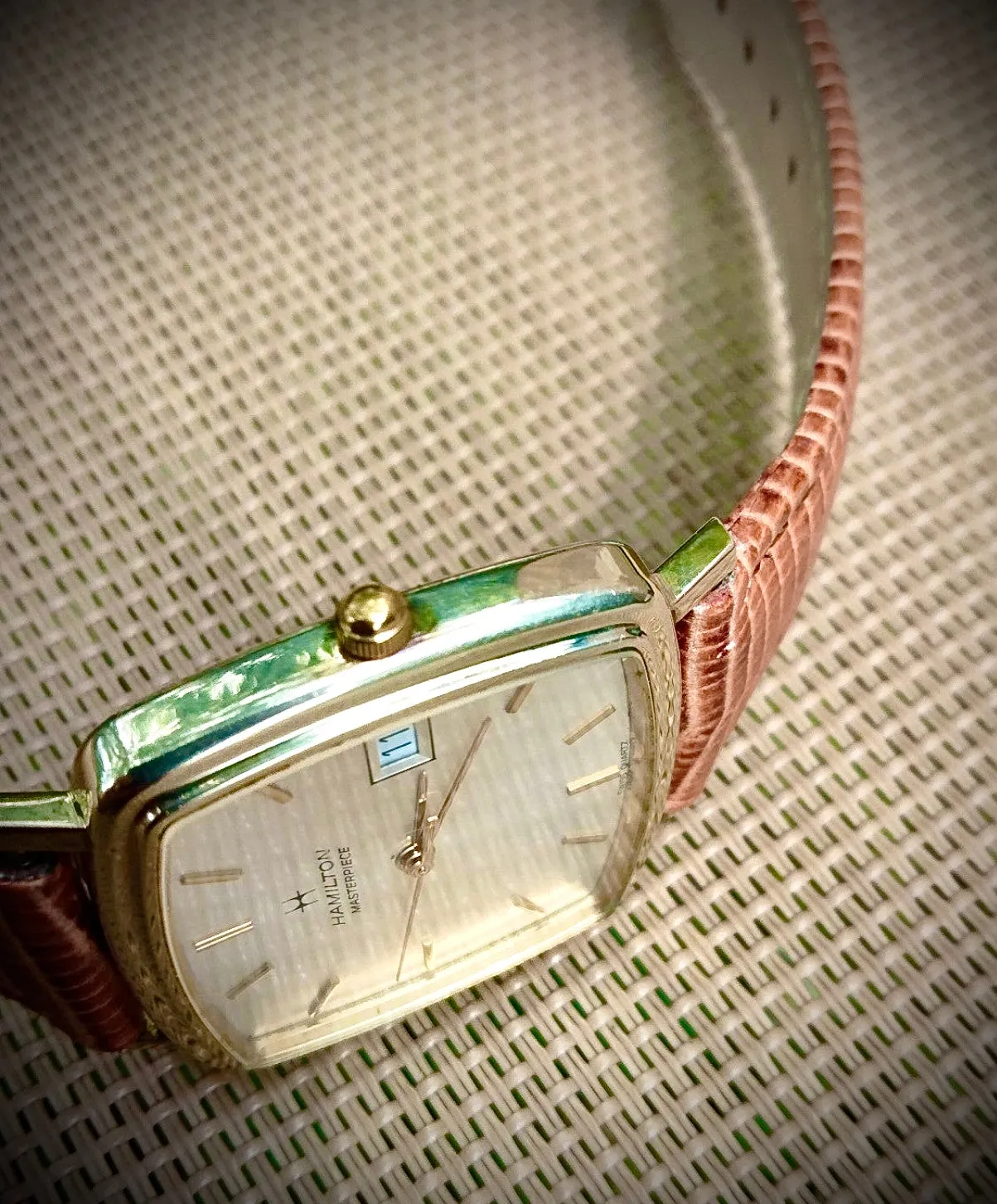 #429 Minty Hamilton Masterpiece running Accurate time keeping