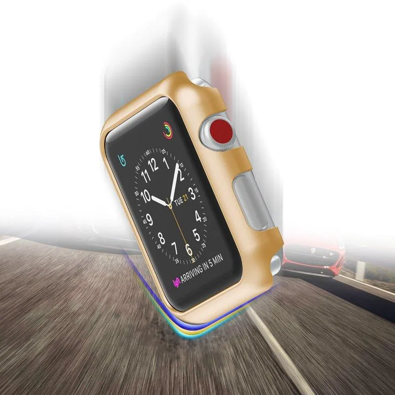 42mm Multi-color Plating PC Watch Protective Case For Apple Watch 2