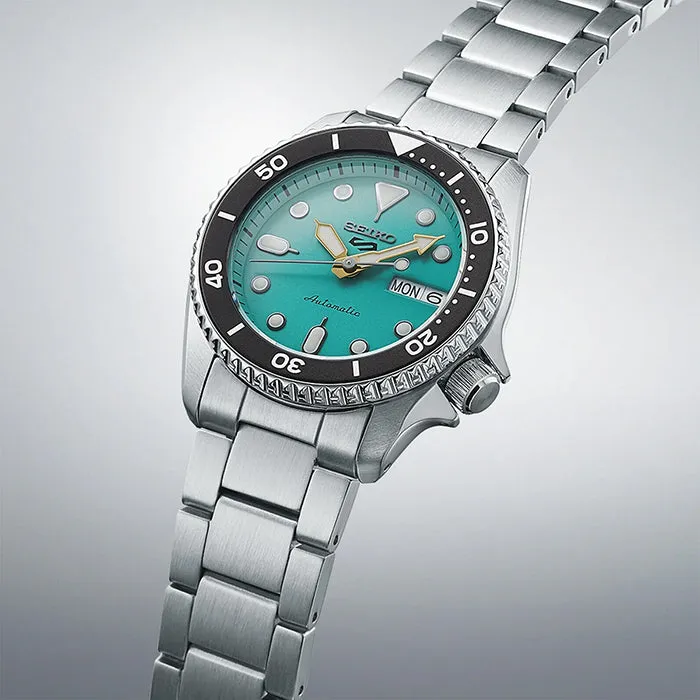 5 Sports SKX &lsquo;Midi&rsquo; Teal 55th Anniversary Watch - SRPK33K1 - 38mm