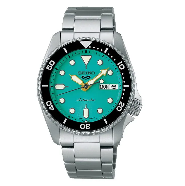 5 Sports SKX &lsquo;Midi&rsquo; Teal 55th Anniversary Watch - SRPK33K1 - 38mm