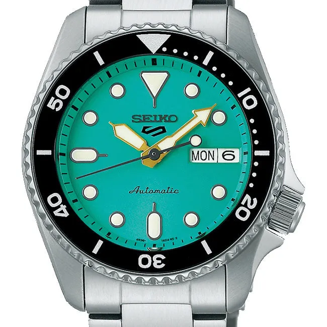 5 Sports SKX &lsquo;Midi&rsquo; Teal 55th Anniversary Watch - SRPK33K1 - 38mm