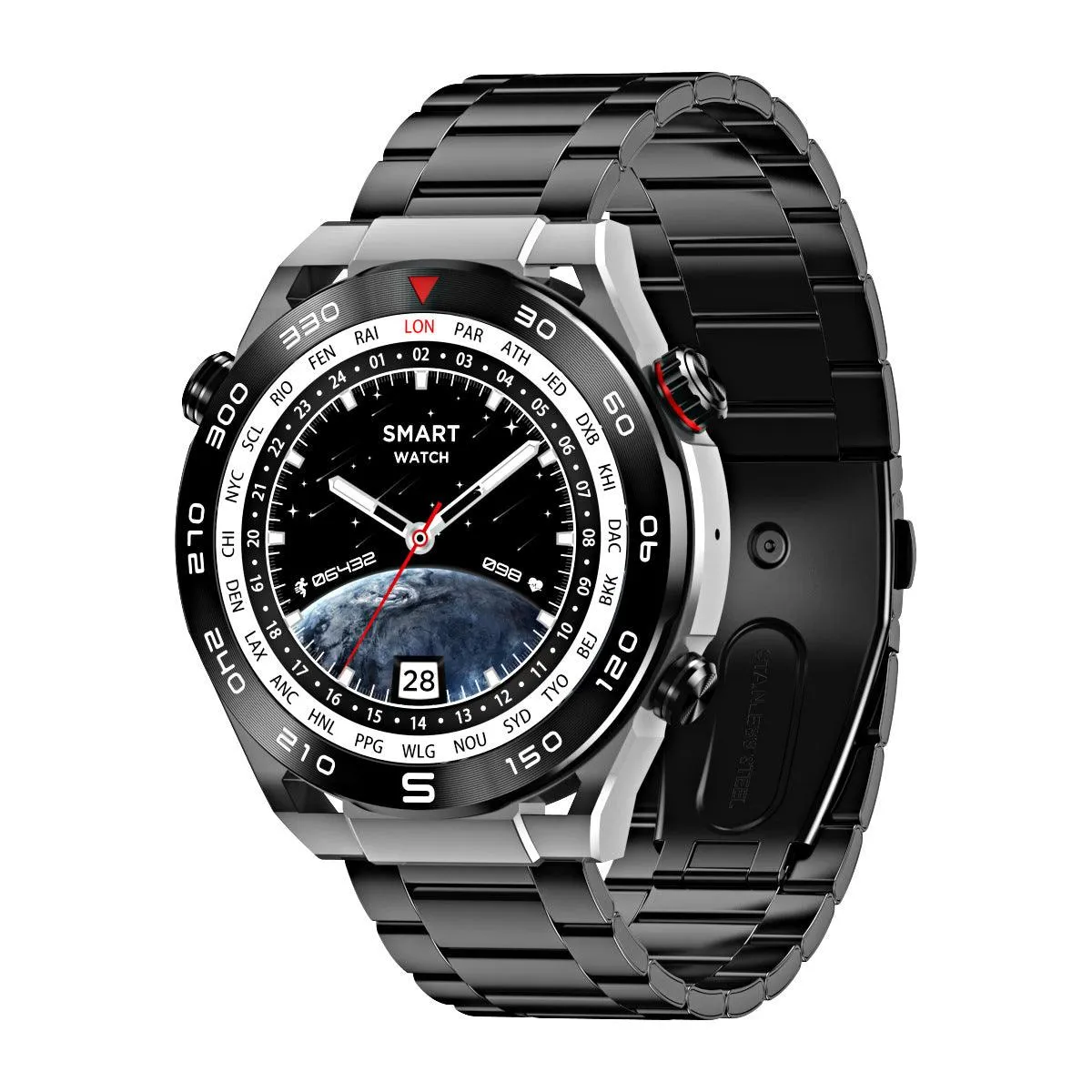 Bluetooth Smart Sports Watch with Large Screen and Payment Function