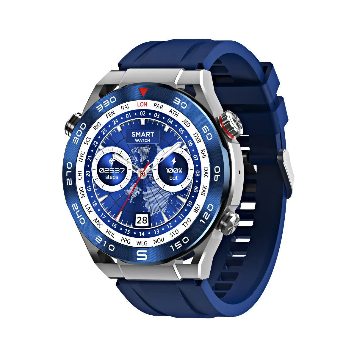 Bluetooth Smart Sports Watch with Large Screen and Payment Function