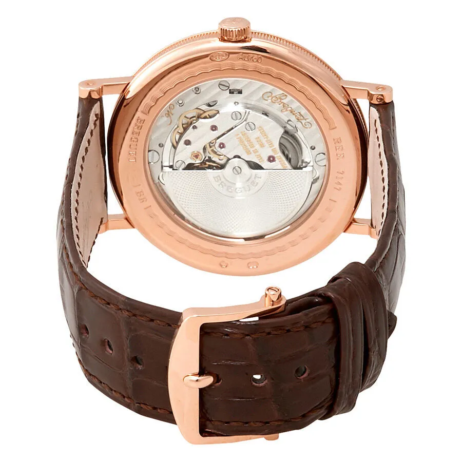 Breguet Classique Automatic Silver Dial Men's 18k Rose Gold Watch 7147BR/12/9WU