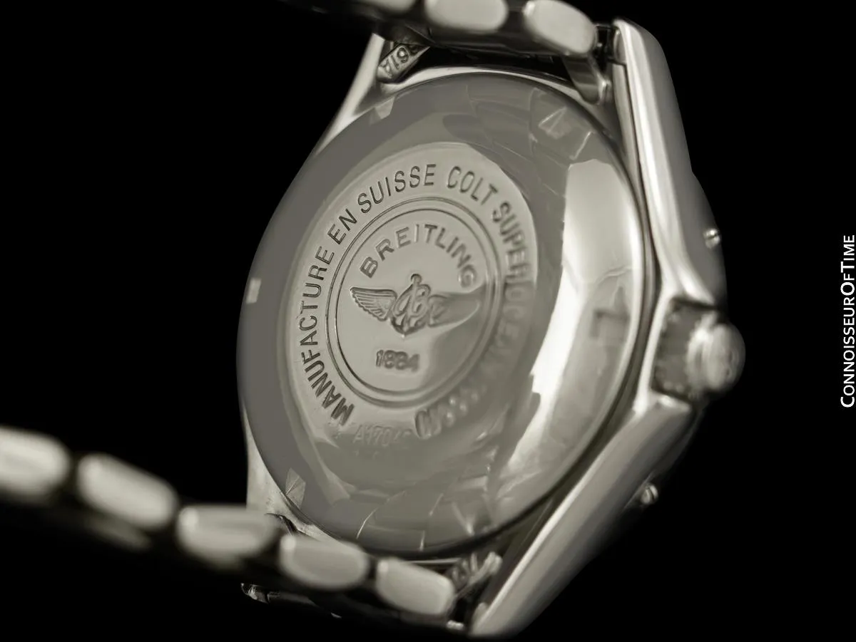 Breitling Colt SuperOcean Ref. A17040 Mens Diver Automatic Stainless Steel Watch - Booklets & Boxes
