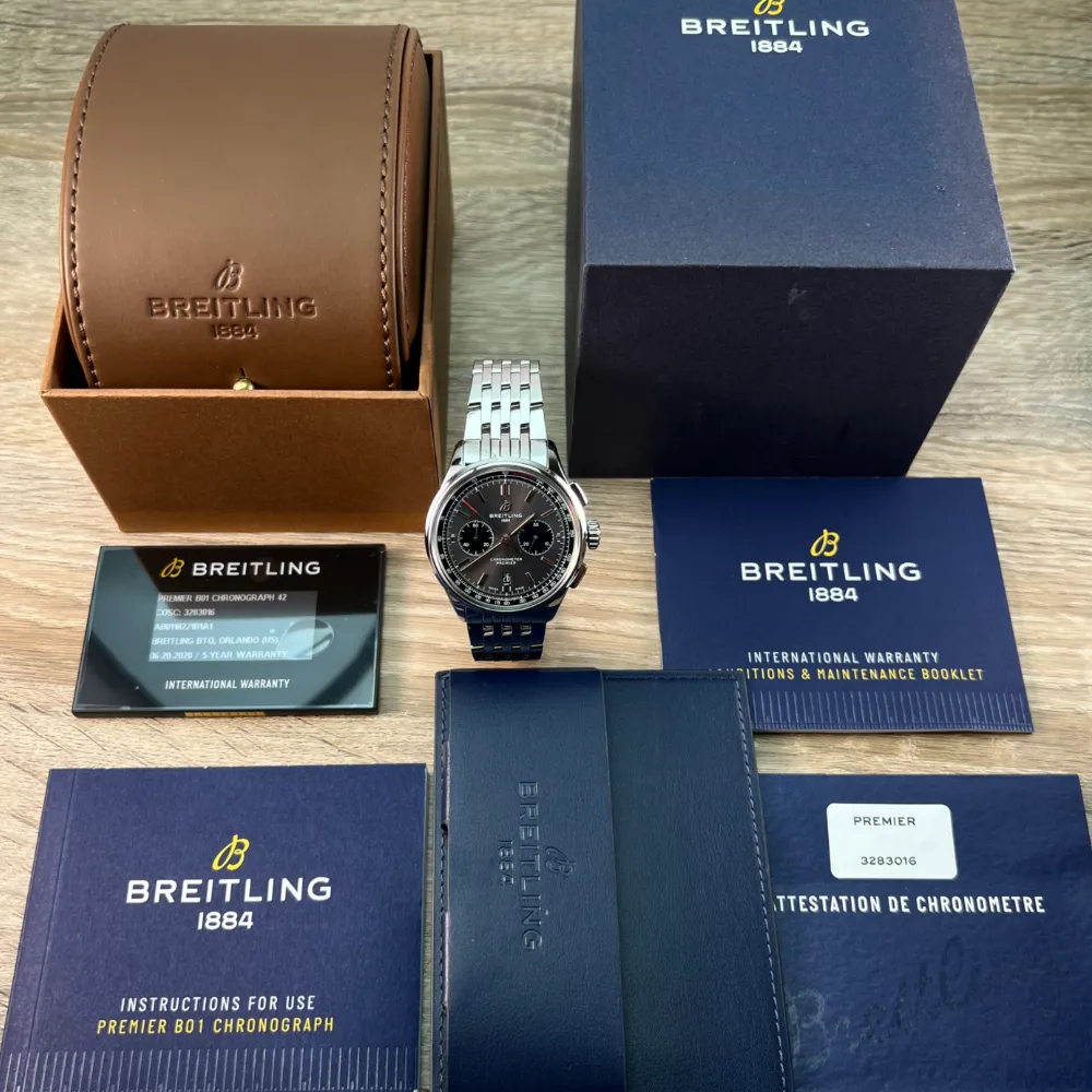 Breitling Premier B01 Chronograph 42 AB0118221B1A1 (2020)