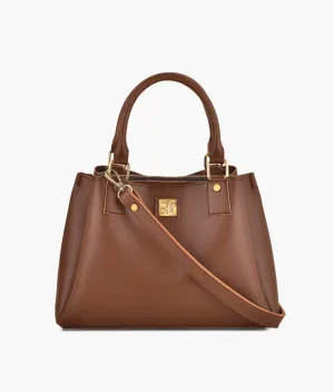 Brown mini bag