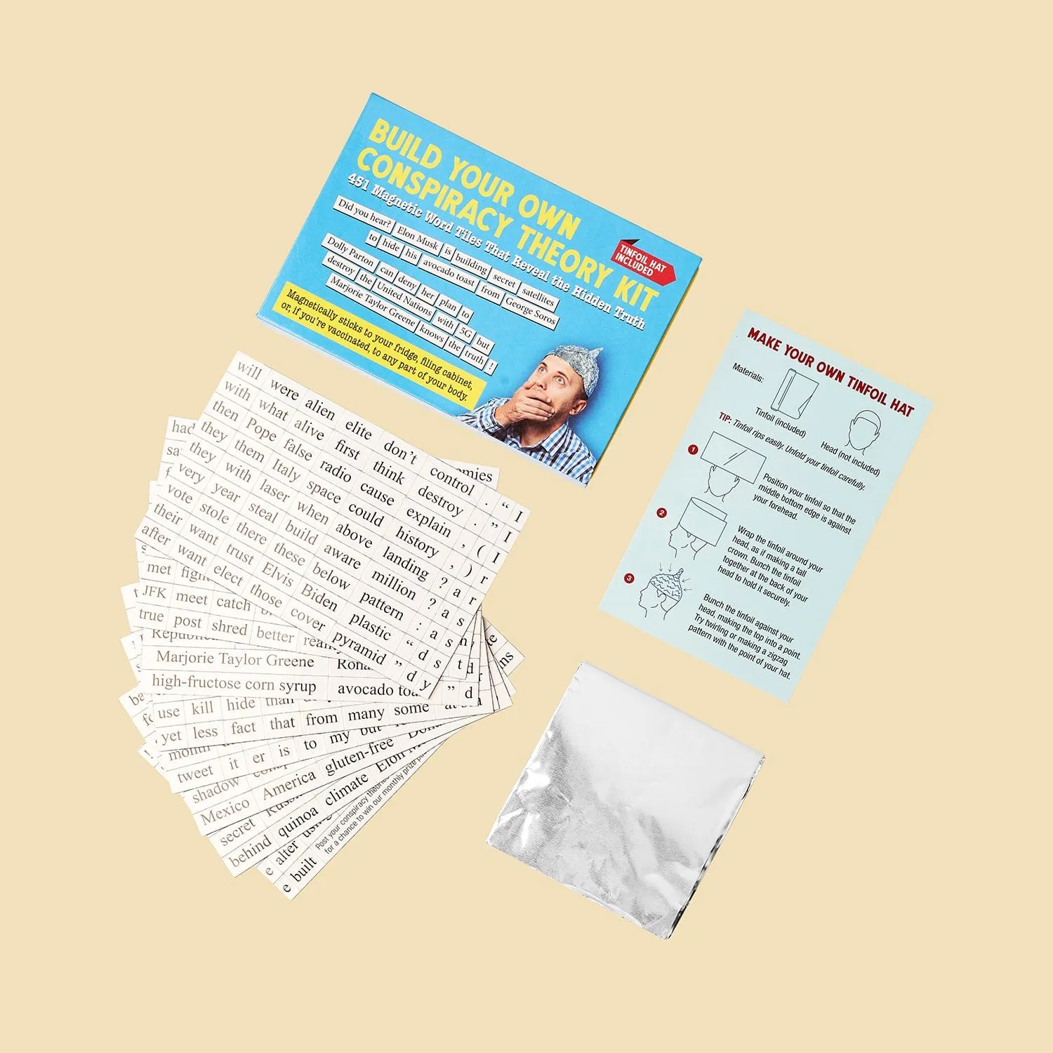 Build Your Own Conspiracy Theory Kit