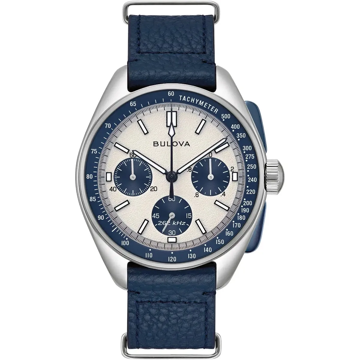 Bulova Lunar Pilot Chrono Men's Blue Watch 98K112