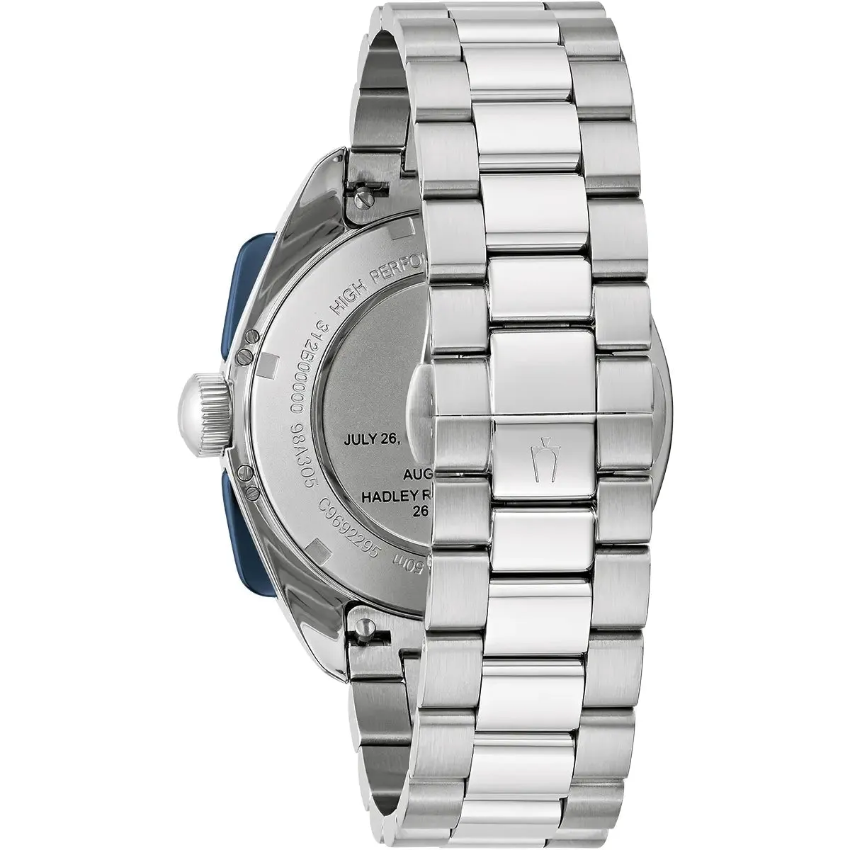 Bulova Lunar Pilot Chrono Men's Blue Watch 98K112