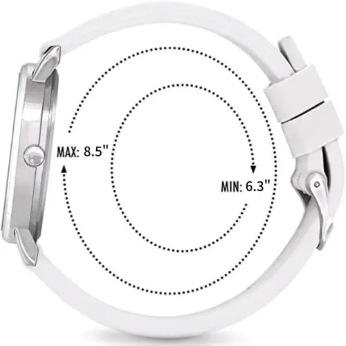 CakCity Nurse Watch for Medical Professionals, Students,Doctors, Women Men, 38mm Watch, Easy to Read Dial, Second Hand and 24 Hour,Soft and Breathable Silicone Band,Water Resistant