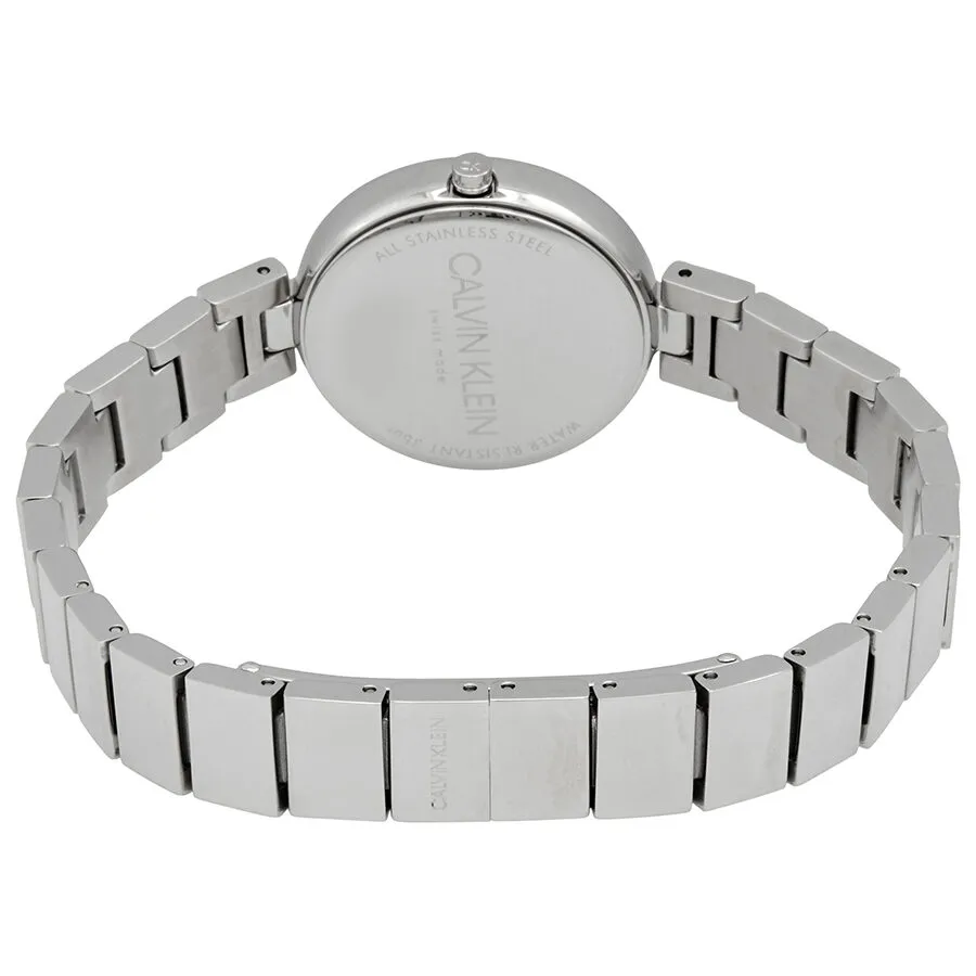 Calvin Klein Authentic Quartz Black Dial Ladies Watch K8G23141