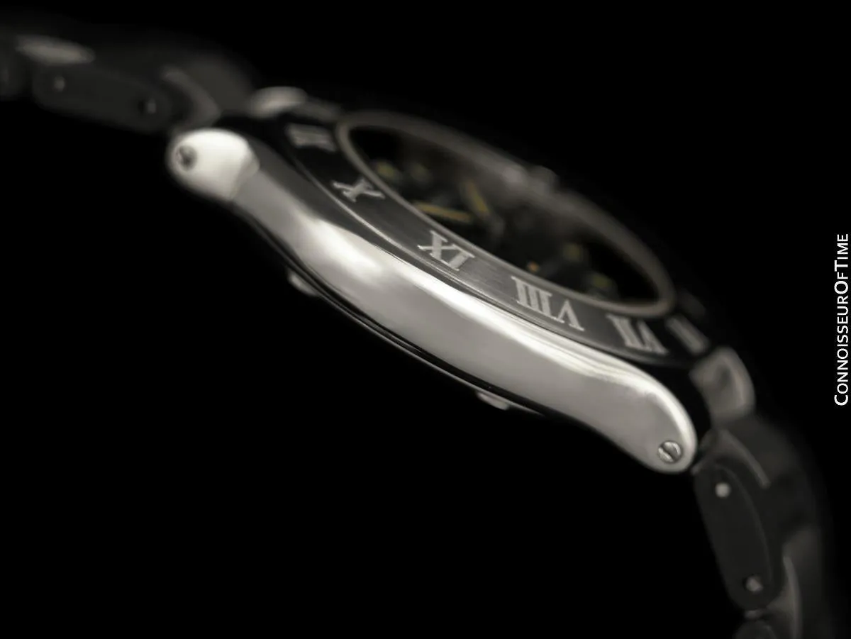 Cartier 21C Mens Autoscaph Automatic Watch, Ref. 2427 - Stainless Steel