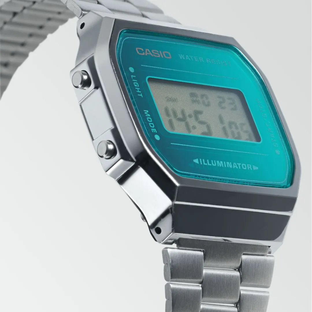 CASIO Unisex Classic Vintage Watch A168WEM-2EF