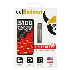 CellHelmet Liquid Glass 100 Screen Protection for Smartphones and Watches