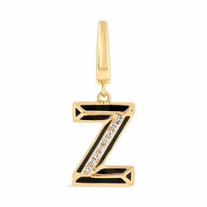 Ceramic Alphabet charm RDCH0031PB-Z RDCH0031PB-Z
