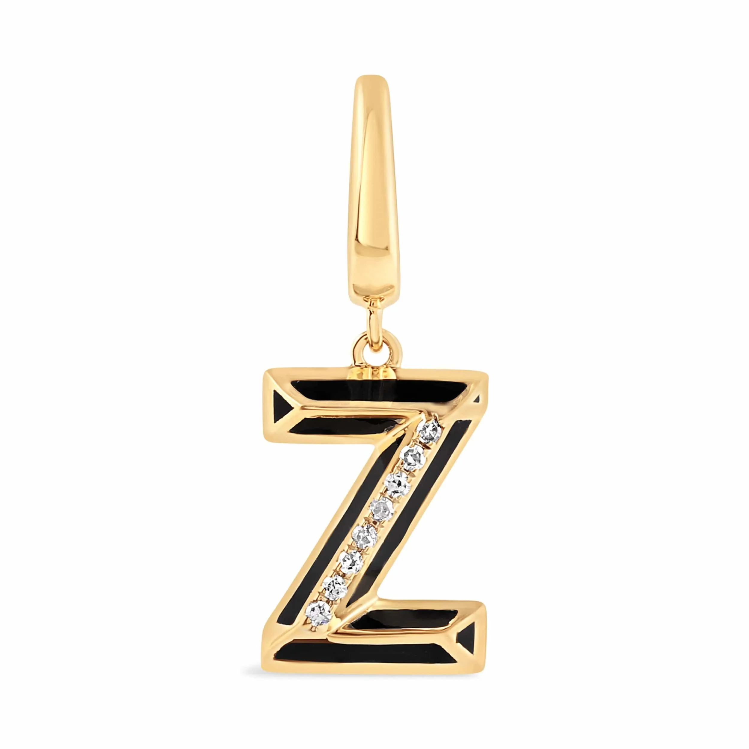Ceramic Alphabet charm RDCH0031PB-Z RDCH0031PB-Z