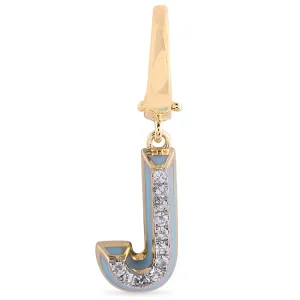 Ceramic Alphabet charm RDCH0031RB-J RDCH0031RB-J
