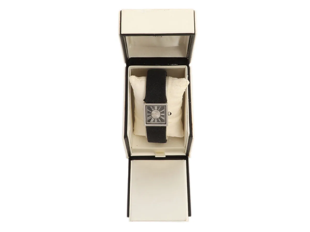 Chanel Platinum Matelassé Watch 19mm