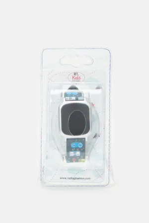 Charcoal Printed Digital Watch