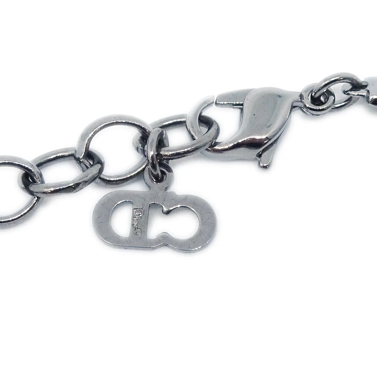 Christian Dior Bow Bracelet Silver