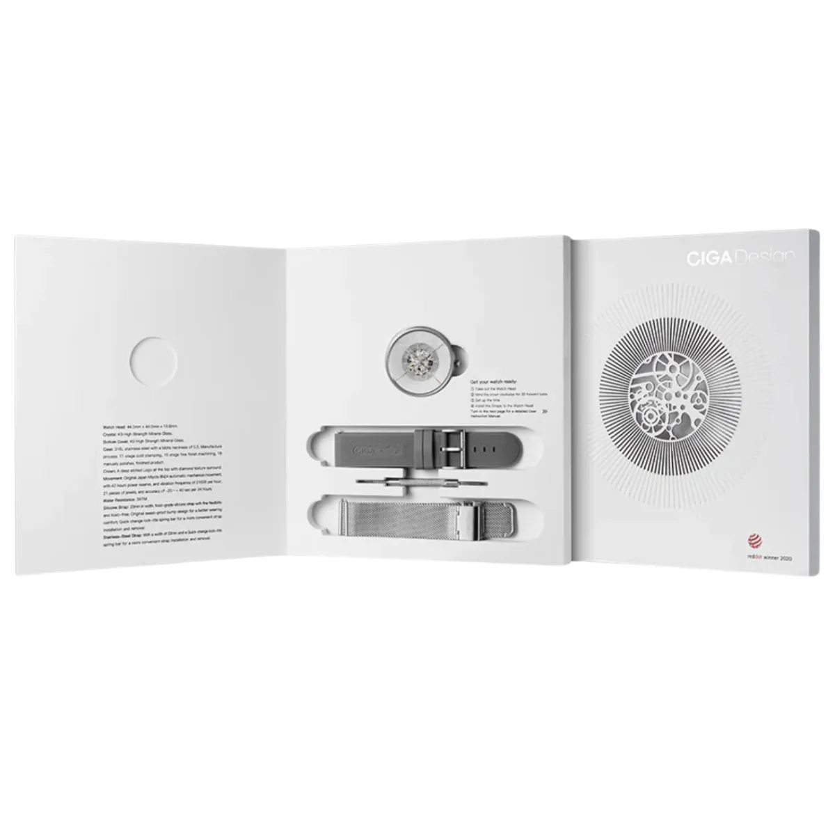 CIGA Design J-Series Zen Grey Automatic Watch