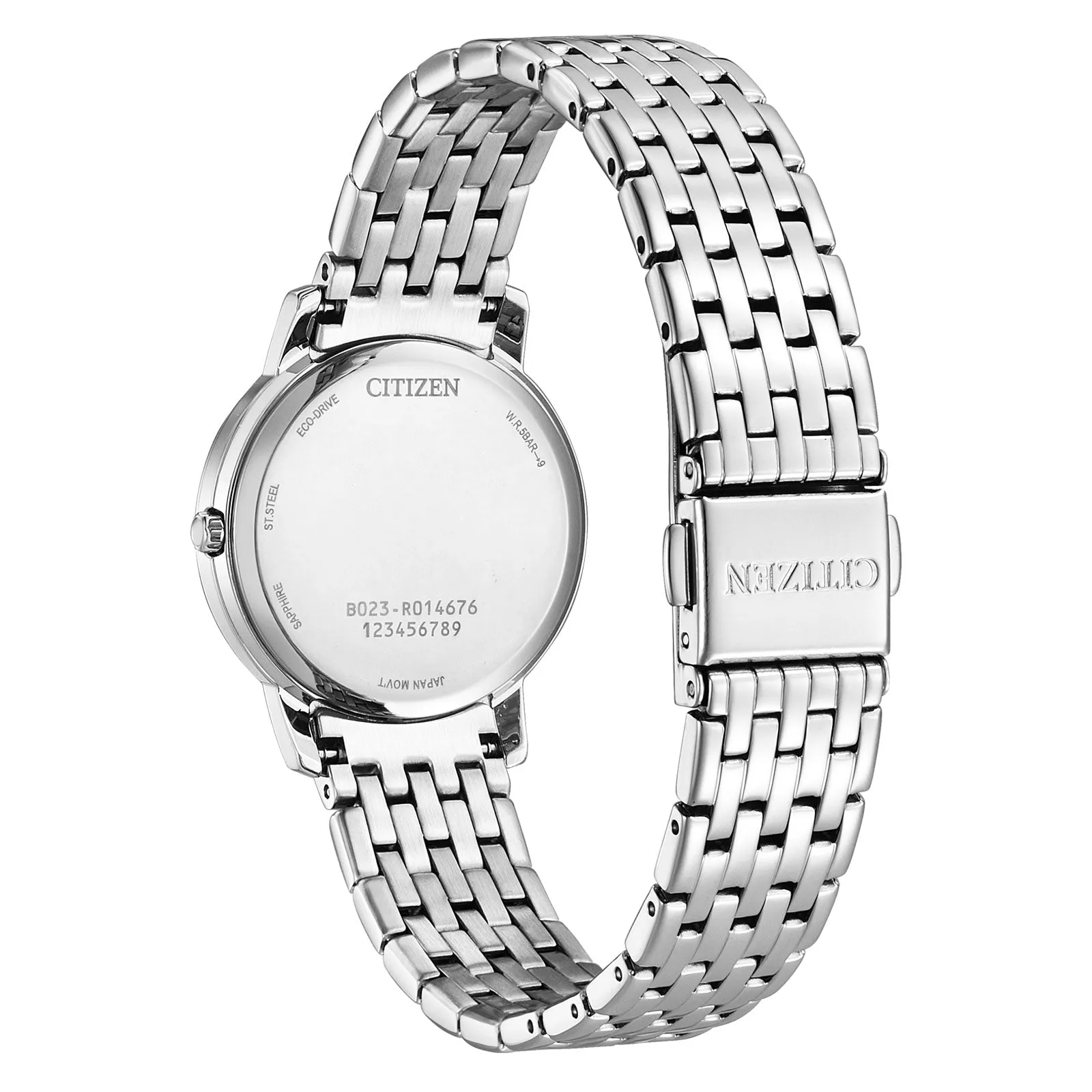 Citizen Women's White Dial Eco-Drive Watch EX1488-56A