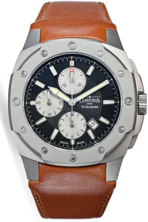 Davosa Watch Titanium Chronograph