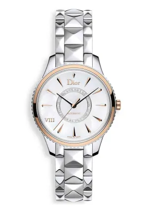 Dior VIII Montaigne White Mother of Pearl 36mm