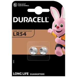 Duracell LR54 Batteries 189 191 V10GA LR1130 (2 Pack)