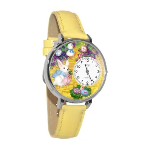 Easter Bunny Watch in Silver (Large)